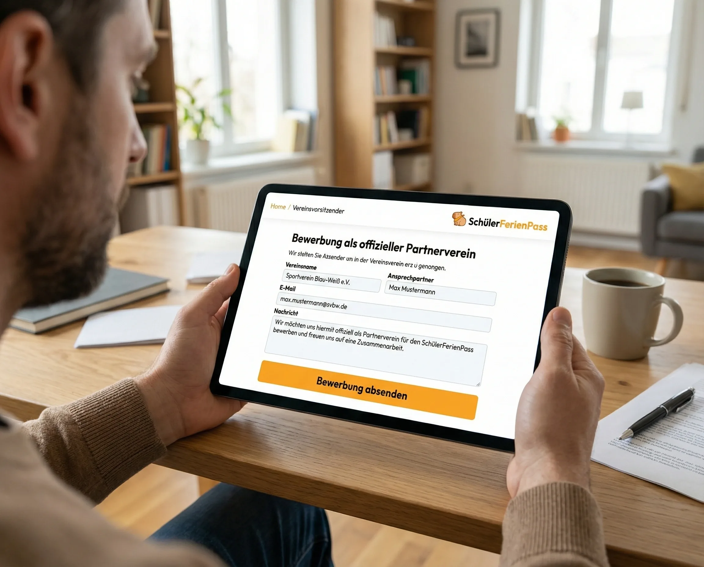 Bewerbung einreichen
